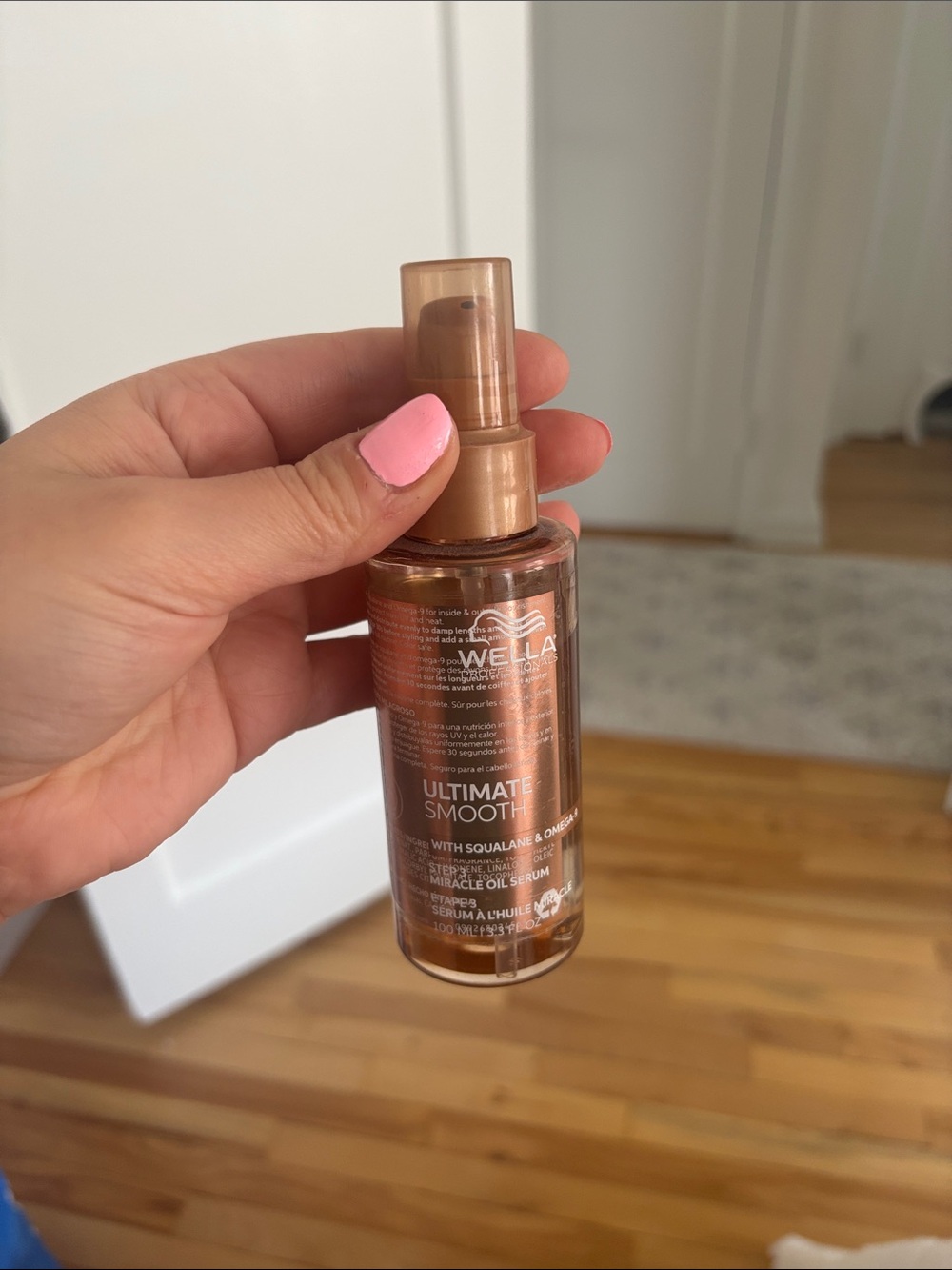 Wella Ultimate Smooth Miracle Oil Serum - 3.3 fl oz